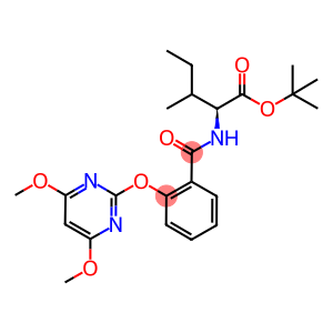 (2S)-2-[2-[(4,6-DIMETHOXYPYRIMIDIN-2-YL)OXY]BENZAMIDO]-3-METHYLPENTANOIC ACID, TERT-BUTYL ESTER