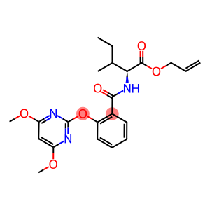 (2S)-2-[2-[(4,6-DIMETHOXYPYRIMIDIN-2-YL)OXY]BENZAMIDO]-3-METHYLPENTANOIC ACID, ALLYL ESTER