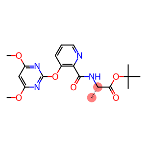 (2S)-2-[[[3-[(4,6-DIMETHOXYPYRIMIDIN-2-YL)OXY]PYRIDIN-2-YL]CARBONYL]AMINO]PROPIONOIC ACID, TERT-BUTYL ESTER