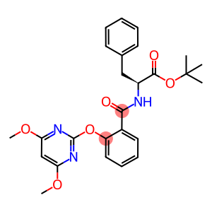 (2S)-2-[2-[(4,6-DIMETHOXYPYRIMIDIN-2-YL)OXY]BENZAMIDO]-3-PHENYLPROPANOIC ACID, TERT-BUTYL ESTER