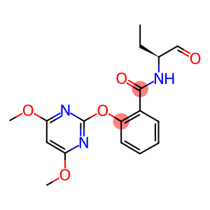 (2S)-2-[2-[(4,6-DIMETHOXYPYRIMIDIN-2-YL)OXY]BENZAMIDO]BUTYRALDEHYDE