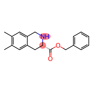 (S)-6,7-DIMETHYL-1,2,3,4-TETRAHYDRO-ISOQUINOLINE-3-CARBOXYLIC ACID BENZYL ESTER