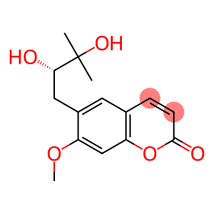 6-[(2S)-2,3-Dihydroxy-3-methylbutyl]-7-methoxy-2H-1-benzopyran-2-one