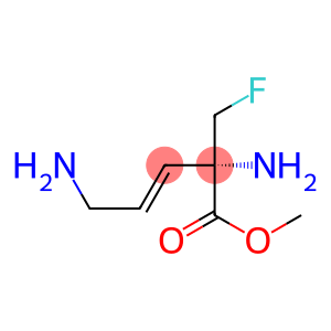 (S)-2,5-Diamino-2-(fluoromethyl)-3-pentenoic acid methyl ester