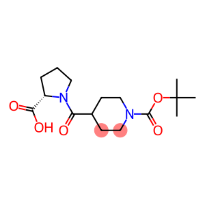 4-((S)-2-CARBOXY-PYRROLIDINE-1-CARBONYL)-PIPERIDINE-1-CARBOXYLIC ACID TERT-BUTYL ESTER