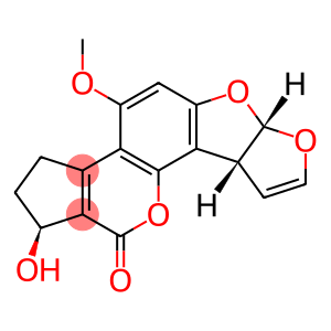 (1S,6aS,9aR)-2,3,6a,9a-Tetrahydro-1-hydroxy-4-methoxycyclopenta[c]furo[3',2':4,5]furo[2,3-h][1]benzopyran-11(1H)-one