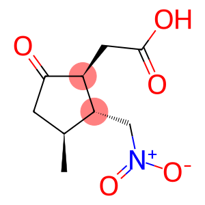 (1S-(1BETA,2ALPHA,3BETA))-(+)-3-METHYL-2-(NITROMETHYL)-5-OXOCYCLOPENTANEACETIC ACID