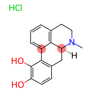 S(+)-10,11-DIHYDROXYAPORPHINE HYDROCHLORIDE