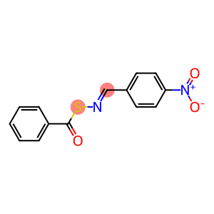 S-Benzoyl-N-(p-nitrobenzylidene)thiohydroxylamine