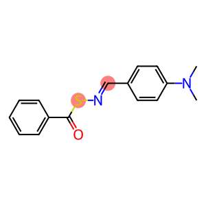 S-Benzoyl-N-(p-dimethylaminobenzylidene)thiohydroxylamine