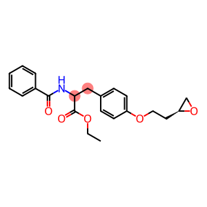 (S)-2-Benzoylamino-3-[4-[2-(oxiran-2-yl)ethoxy]phenyl]propionic acid ethyl ester