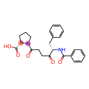 1-[(5S)-5-(Benzoylamino)-6-phenyl-1,4-dioxohexyl]proline