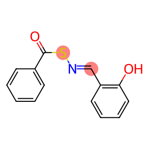 S-Benzoyl-N-(o-hydroxybenzylidene)thiohydroxylamine