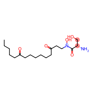 (2S)-2-Amino-N,3-dihydroxy-N-(3,10-dioxopentadecyl)propanamide