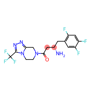 (S)-3-AMINO-1-(3-TRIFLUOROMETHYL-5,6-DIHYDRO-8H-[1,2,4]TRIAZOLO[4,3-A]PYRAZIN-7-YL)-4-(2,4,5-TRIFLUORO-PHENYL)-BUTAN-1-ONE