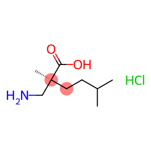 (3S)-AMINOMETHYL-(2S,5)-DIMETHYLHEXANOIC ACID HYDROCHLORIDE