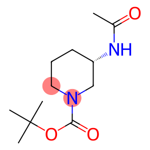 (3S)-3-(Acetylamino)piperidine, N1-BOC protected, (3S)-3-Acetamido-1-(tert-butoxycarbonyl)piperidine, tert-Butyl (3S)-3-(acetylamino)piperidine-1-carboxylate