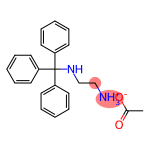 1-(TRITYLAMINO)-ETHYL-2-AMMONIUM ACETAT