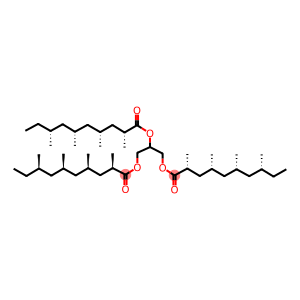 TRI-(2(R),4(R),6(R),8(R)-TETRAMETHYLDECANOYL)-GLYCEROL