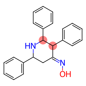 2,3,6-Triphenylpiperidin-4-one oxime