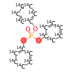 TRIPHENYLPHOSPHATE, [14C(U)]