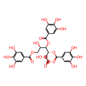 3-O,4-O,6-O-Trigalloyl-β-D-glucopyranose