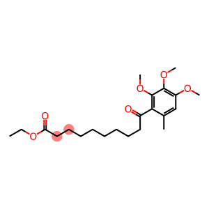 10-(2,3,4-Trimethoxy-6-methylphenyl)-10-oxodecanoic acid ethyl ester