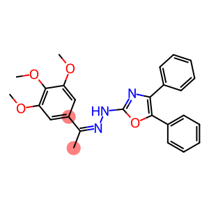 3',4',5'-Trimethoxyacetophenone (4,5-diphenyloxazol-2-yl)hydrazone