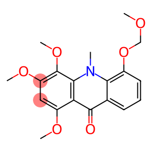 1,3,4-Trimethoxy-5-(methoxymethoxy)-10-methylacridin-9(10H)-one