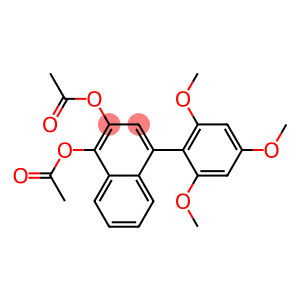 4-(2,4,6-Trimethoxyphenyl)naphthalene-1,2-diol diacetate