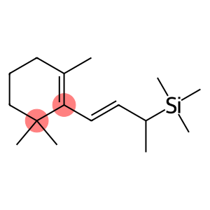 1,3,3-Trimethyl-2-[(E)-3-trimethylsilyl-1-butenyl]cyclohexene