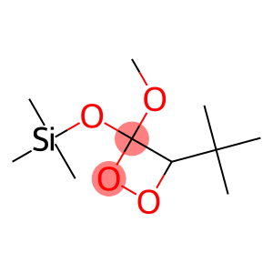 3-(Trimethylsilyloxy)-3-methoxy-4-tert-butyl-1,2-dioxetane