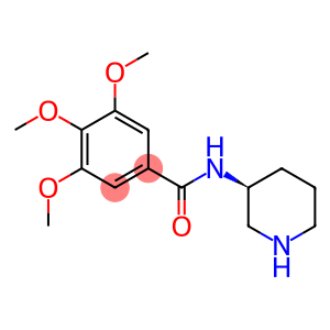 3,4,5-Trimethoxy-N-[(S)-3-piperidinyl]benzamide