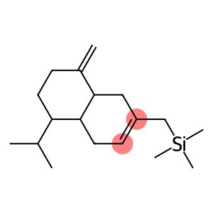 2-(Trimethylsilylmethyl)-5-isopropyl-8-methylene-1,4,4a,5,6,7,8,8a-octahydronaphthalene