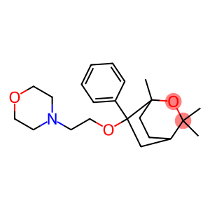 1,3,3-Trimethyl-6-phenyl-6-(2-morpholinoethoxy)-2-oxabicyclo[2.2.2]octane