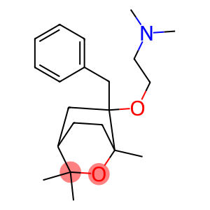 1,3,3-Trimethyl-6-benzyl-6-[2-(dimethylamino)ethoxy]-2-oxabicyclo[2.2.2]octane