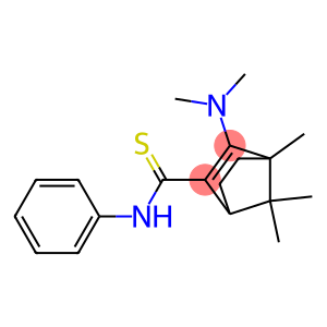 4,7,7-Trimethyl-3-(dimethylamino)-N-phenylbicyclo[2.2.1]hept-2-ene-2-carbothioamide