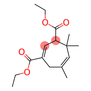 4,4,6-Trimethyl-1,5-cycloheptadiene-1,3-dicarboxylic acid diethyl ester