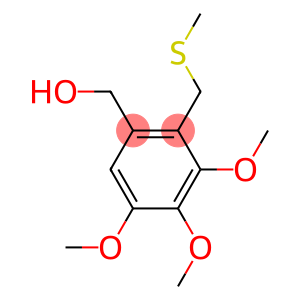 3,4,5-Trimethoxy-2-methylthiomethylbenzyl alcohol