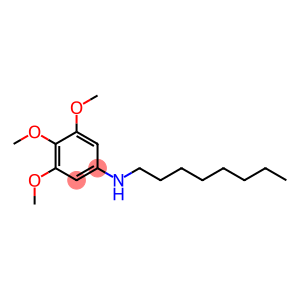 3,4,5-trimethoxy-N-octylaniline