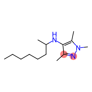 1,3,5-trimethyl-N-(octan-2-yl)-1H-pyrazol-4-amine