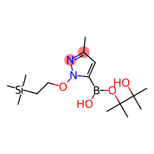 1-(2-三甲硅烷乙氧基)甲基-1H-吡唑-5-硼酸频哪酯,95%