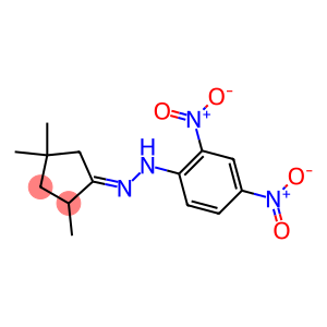 2,4,4-trimethylcyclopentan-1-one 1-(2,4-dinitrophenyl)hydrazone