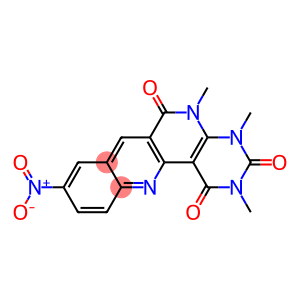 2,4,5-trimethyl-9-nitro-1,2,3,4,5,6-hexahydrobenzo[b]pyrimido[4,5-h][1,6]naphthyridine-1,3,6-trione