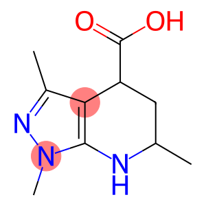 1,3,6-TRIMETHYL-4,5,6,7-TETRAHYDRO-1H-PYRAZOLO[3,4-B]PYRIDINE-4-CARBOXYLIC ACID