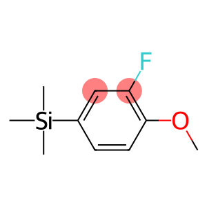 1-(TRIMETHYLSILYL)-3-FLUORO-4-METHOXYBENZENE 96%