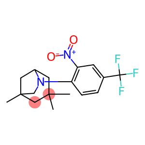 1,3,3-trimethyl-6-[2-nitro-4-(trifluoromethyl)phenyl]-6-azabicyclo[3.2.1]octane