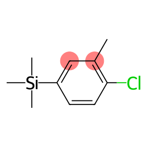 1-(TRIMETHYLSILYL)-4-CHLORO-3-METHYLBENZENE 96%