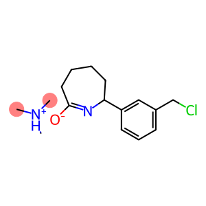 TRIMETHYLAMMONIUM-3-TOLYL-EPSILON-CAPROLACTIMIDECHLORIDE