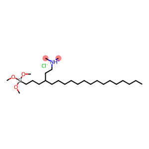 3-(TRIMETHOXYSILYLPROPYL) OCTADECYLDIMETHYL-AMMONIUMCHLORIDE 50% MEOH